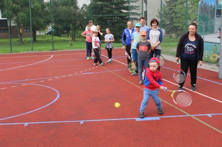 Zajęcia tenisowe w centrum Wisły